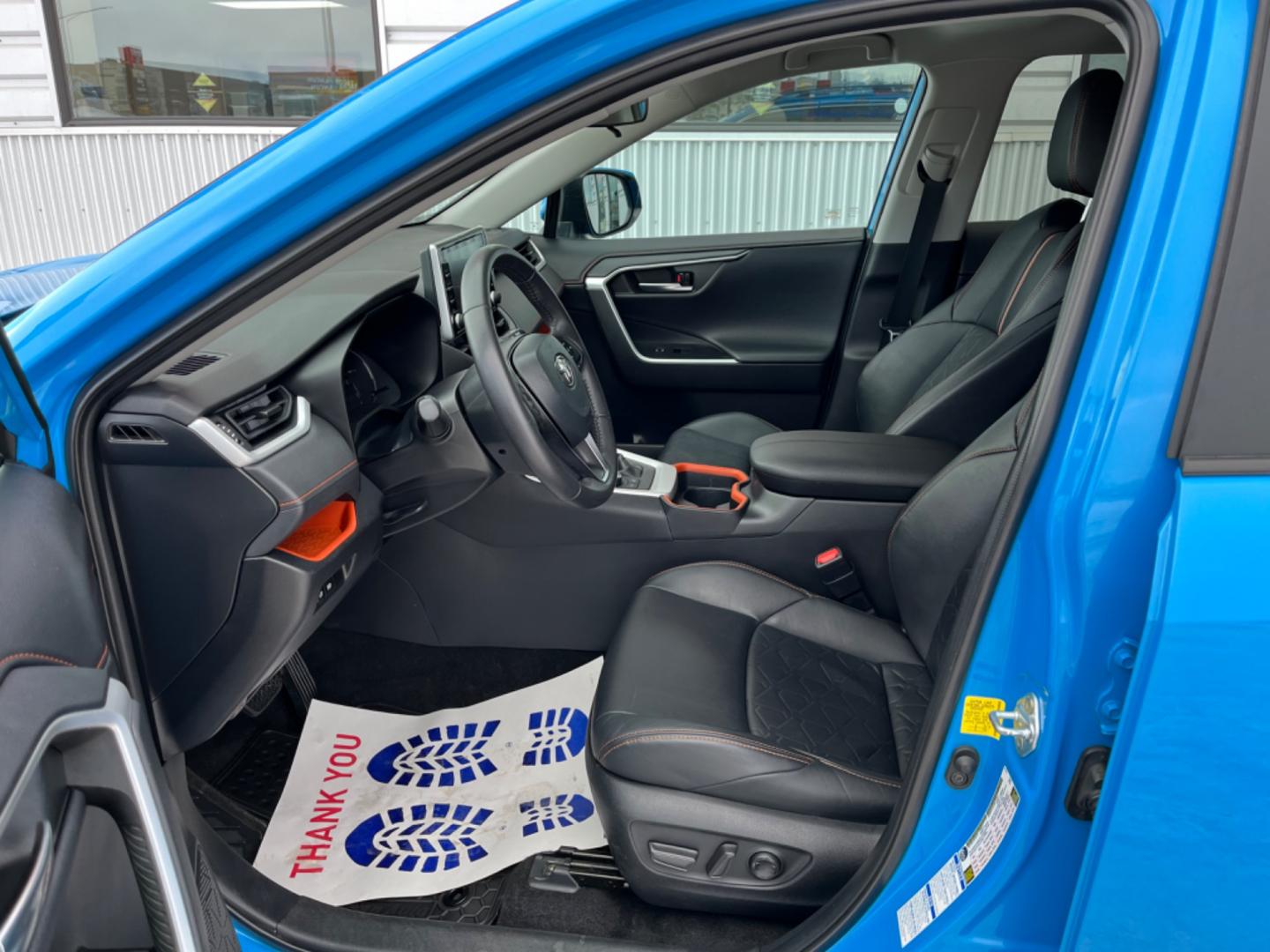 2021 Blue Toyota RAV4 Adventure AWD (2T3J1RFV7MW) with an 2.5L L4 DOHC 16V engine, 8A transmission, located at 1960 Industrial Drive, Wasilla, 99654, (907) 274-2277, 61.573475, -149.400146 - Photo#10